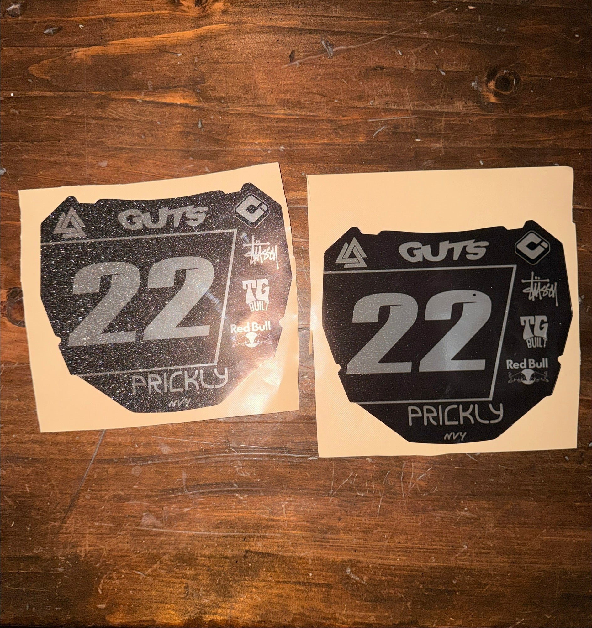 E Bike Fork Guard Decals