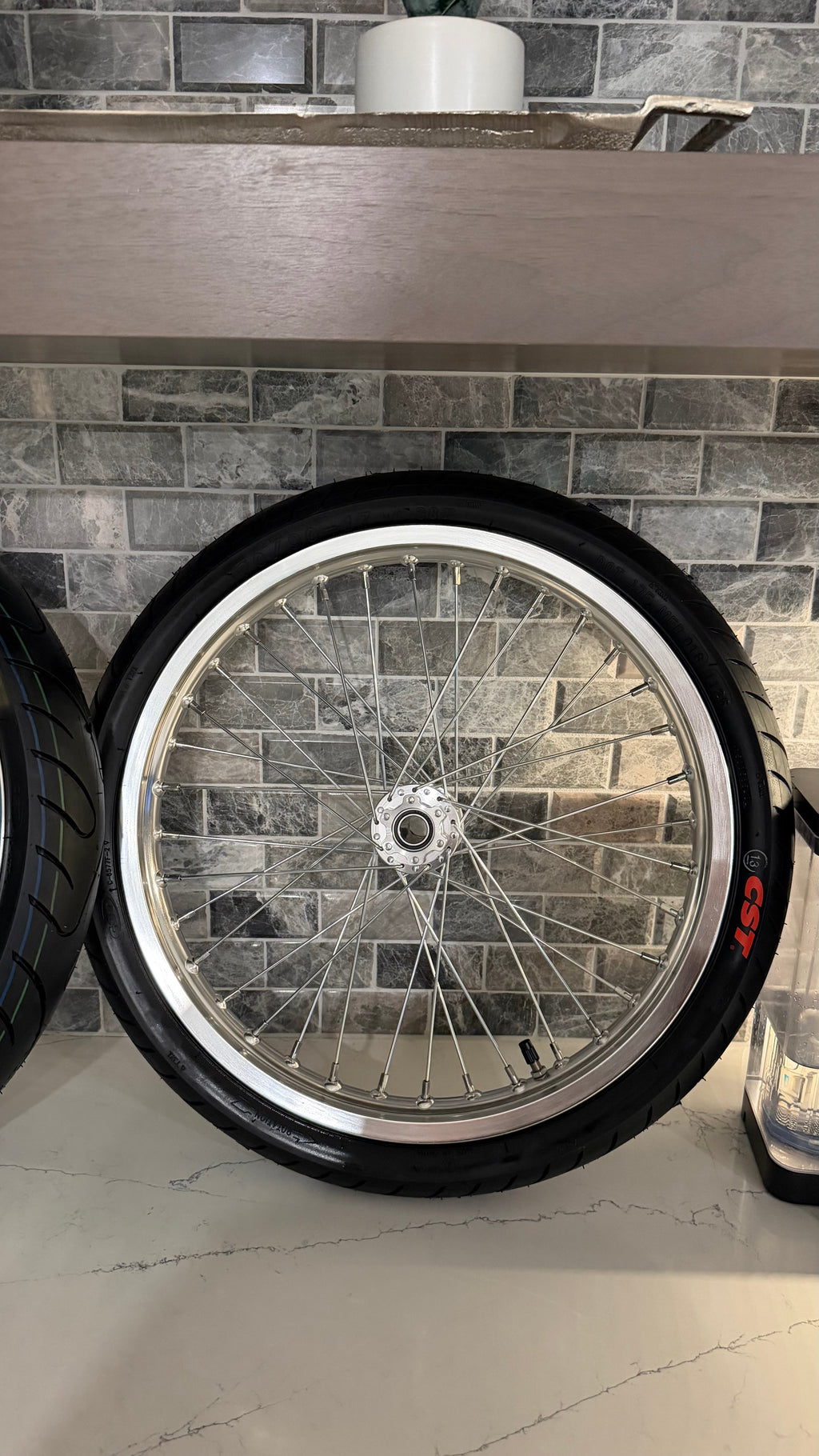 Chrome LBX/Eride/79Bike Supermoto Wheel Set ( PREORDER 1-2 WEEKS)