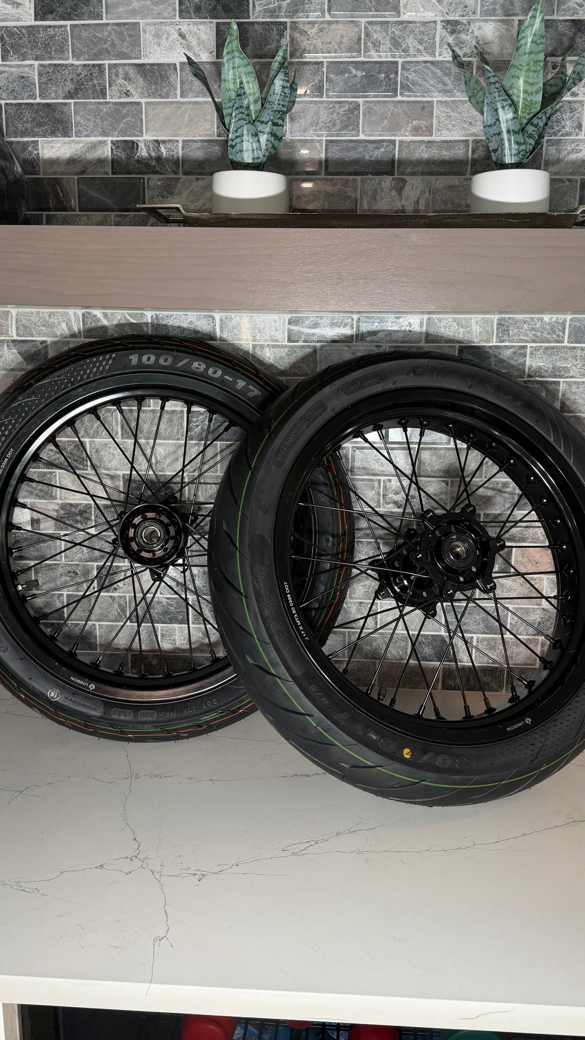 17” Ultra Bee Supermoto Wheel Set (PREORDER 1-3 WEEKS)