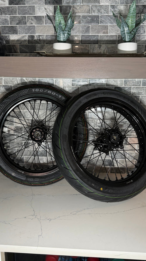 17” Ultra Bee Supermoto Wheel Set (PREORDER 1-3 WEEKS)