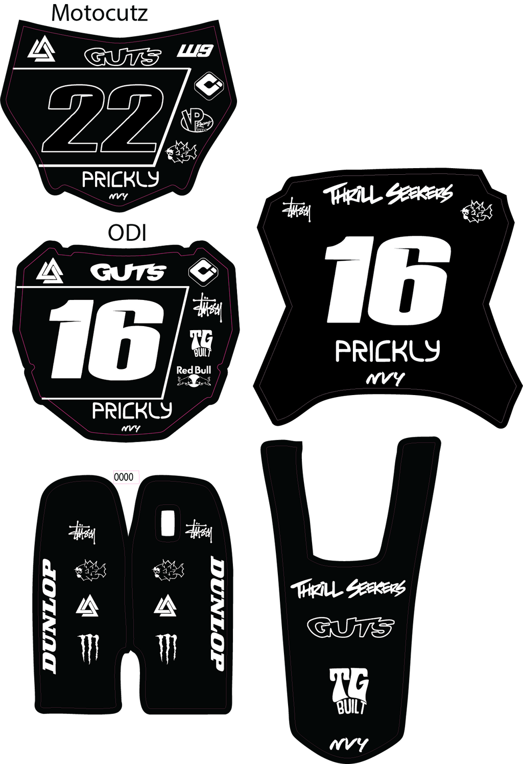 Yozma Decal Kit