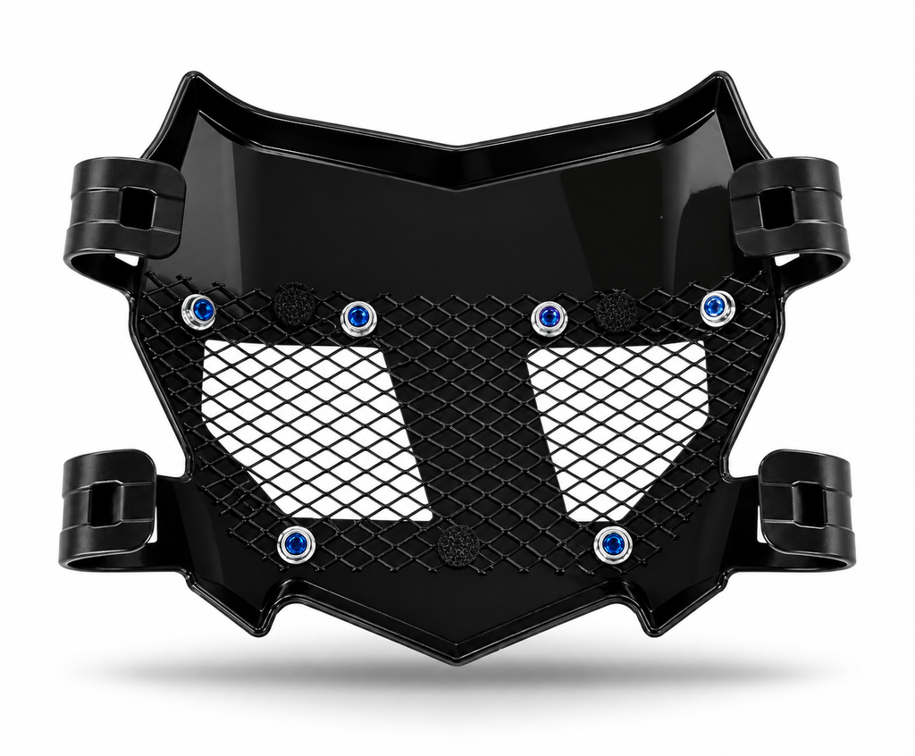 *LV* Real Titanium Motocutz Vented Plate