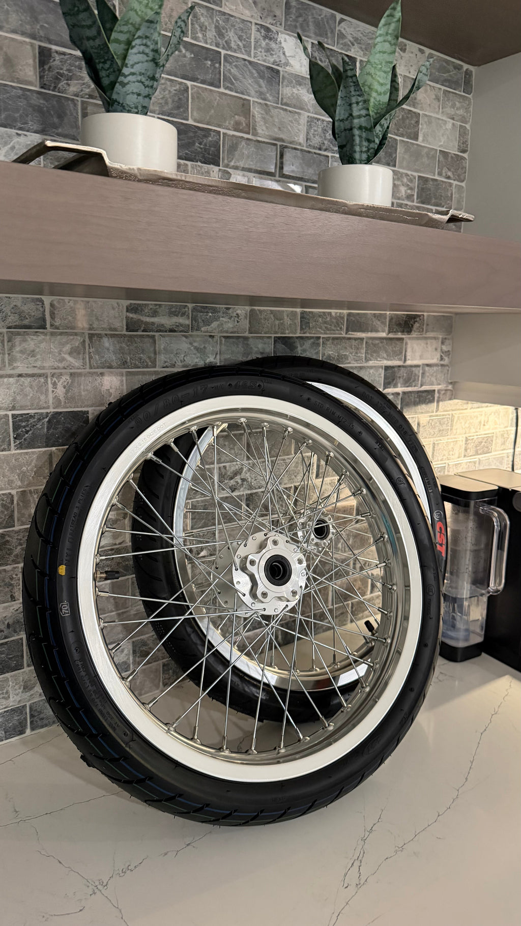 Chrome LBX/Eride/79Bike Supermoto Wheel Set ( PREORDER 1-2 WEEKS)