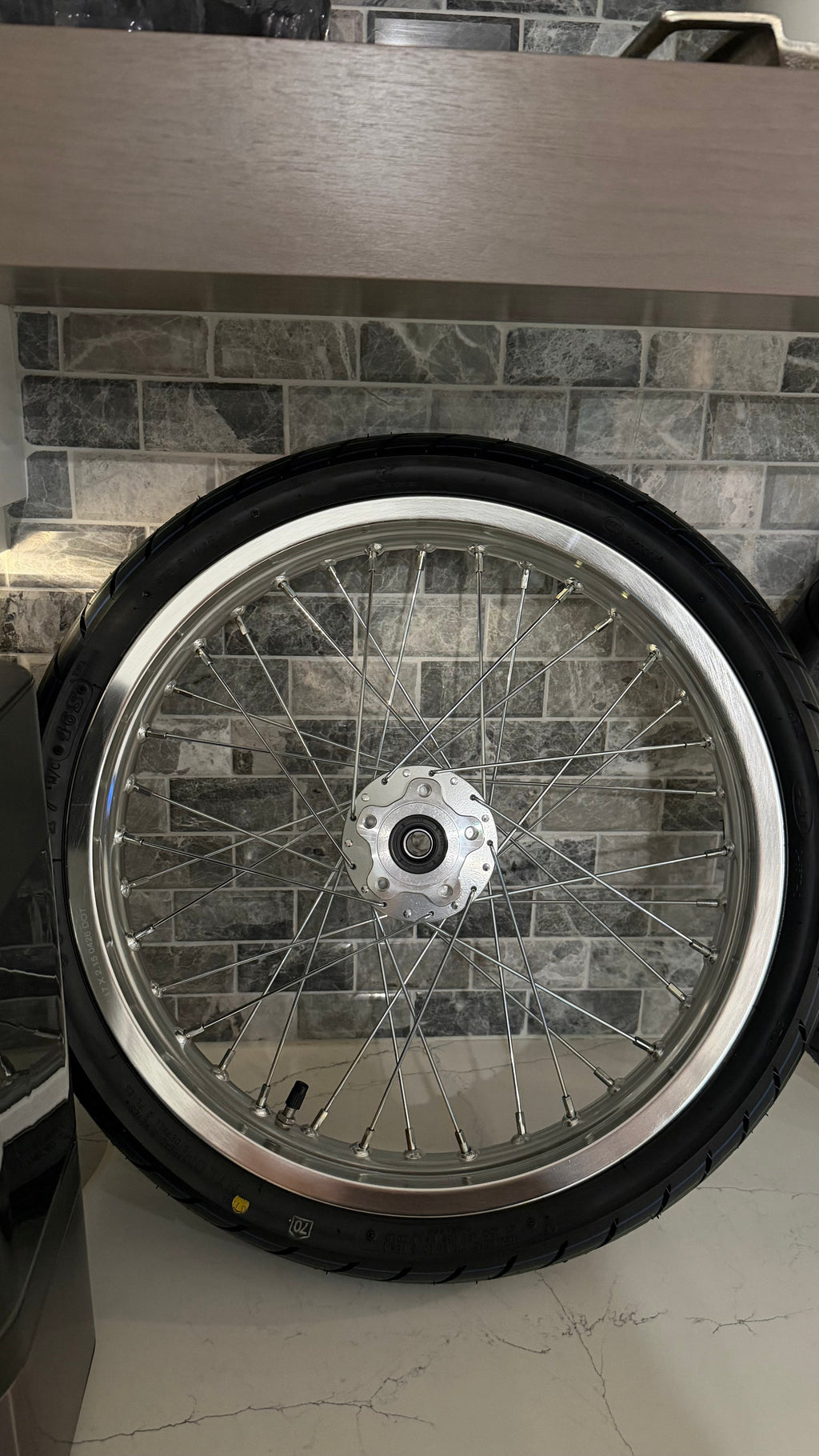 Chrome LBX/Eride/79Bike Supermoto Wheel Set ( PREORDER 1-2 WEEKS)