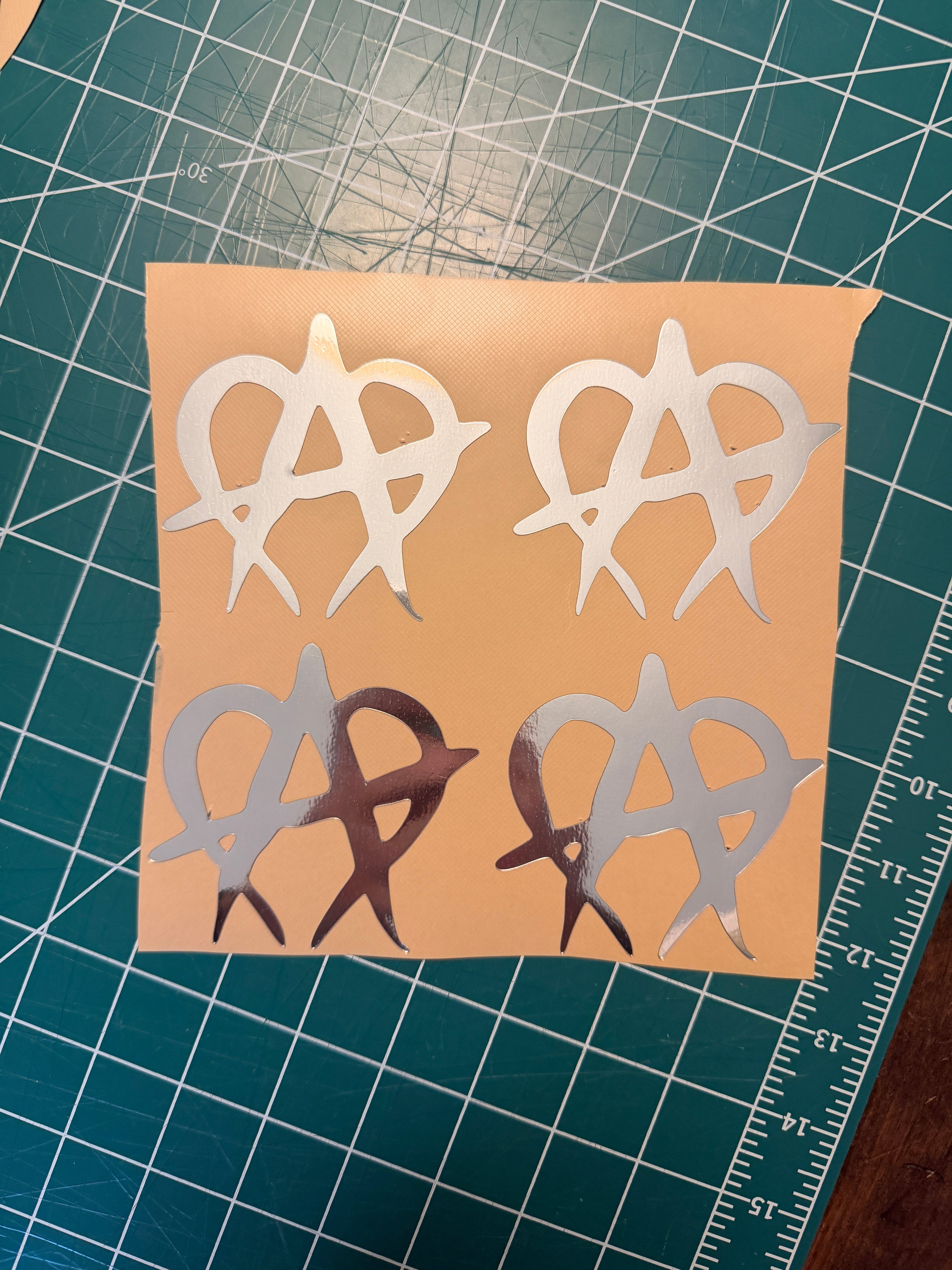 Unmanageable sticker